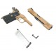 Страйкбольный пистолет WE COLT M1911А1, металл, без рельсы, M.E.U., WE-E008A-TAN